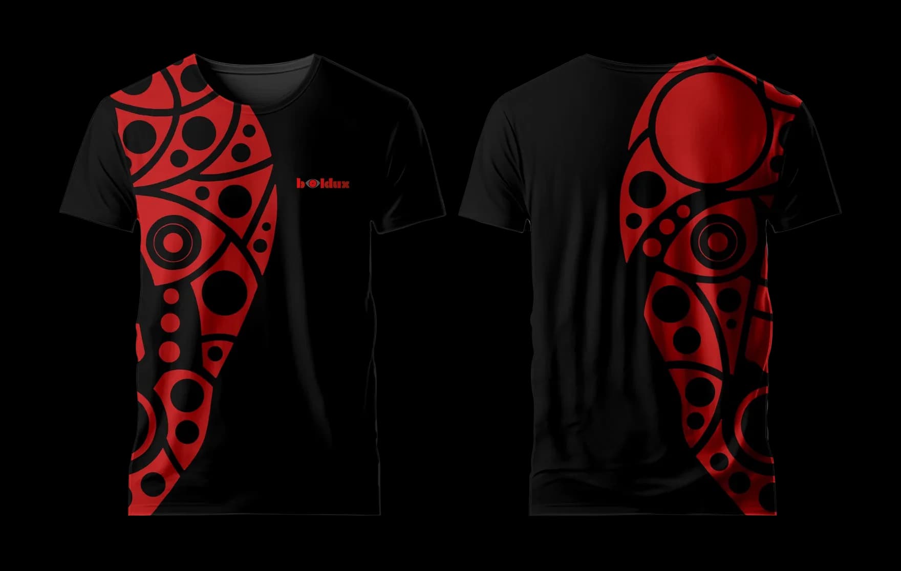 The Skulls – T-shirt – Black / Red